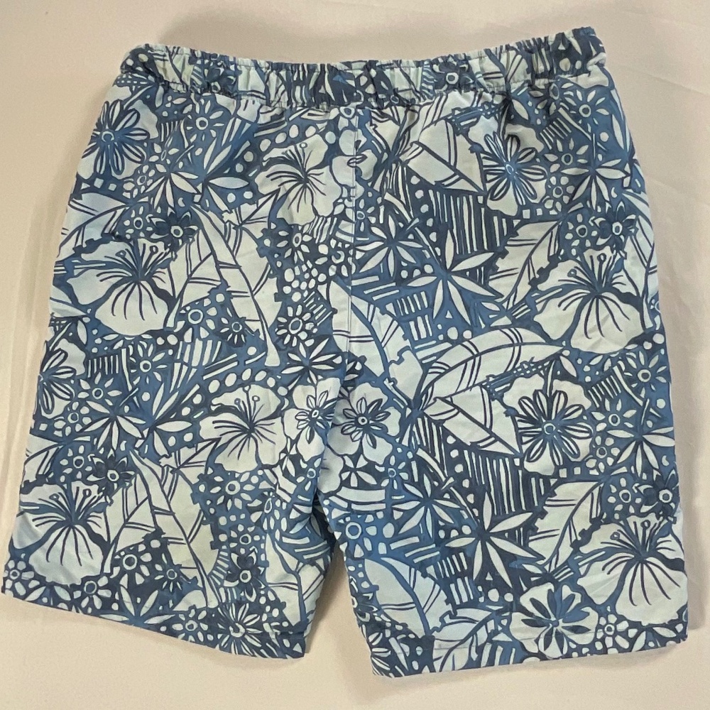 Nordstrom Rack Blue Palm Swim Trunks Size XL (14-16) - Picture 5 of 7